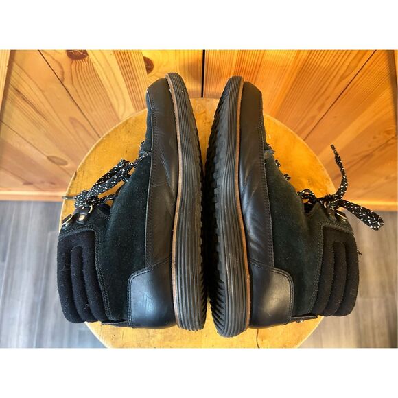 COLE HAAN BLACK SUEDE HIKER GRAND BOOT Size 6B - Picture 6 of 10